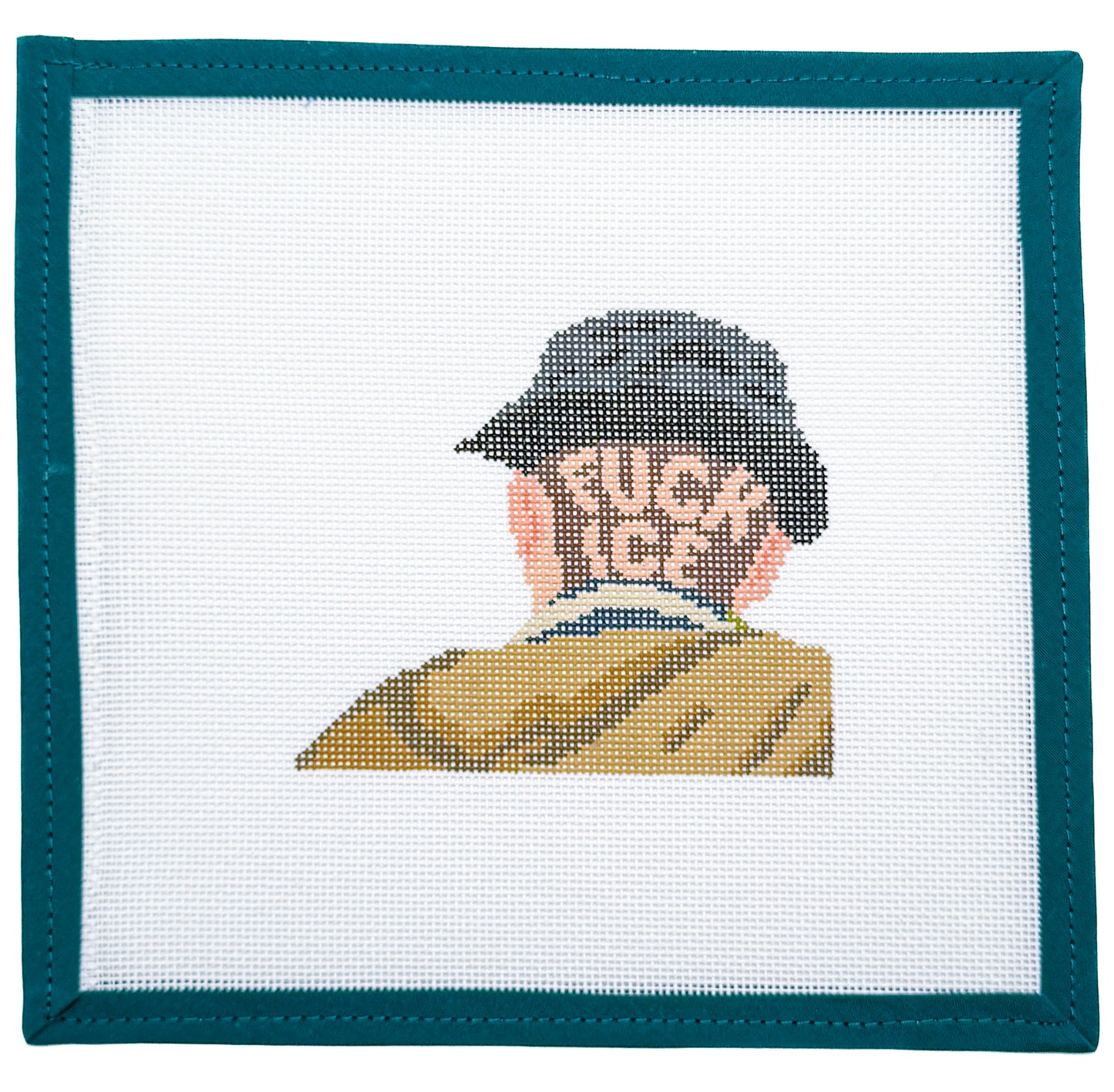 Ernie Says Fuck Ice Needlepoint Canvas