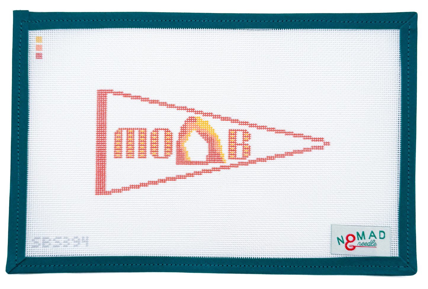 Moab Travel Pennant Needlepoint Canvas