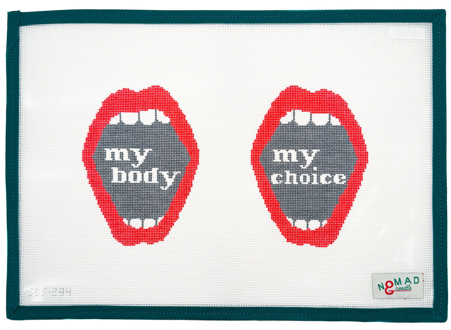 My Body, My Choice Needlepoint Canvas