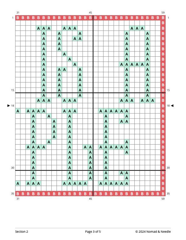 Good Trouble: Needlepoint & Cross Stitch Digital Chart