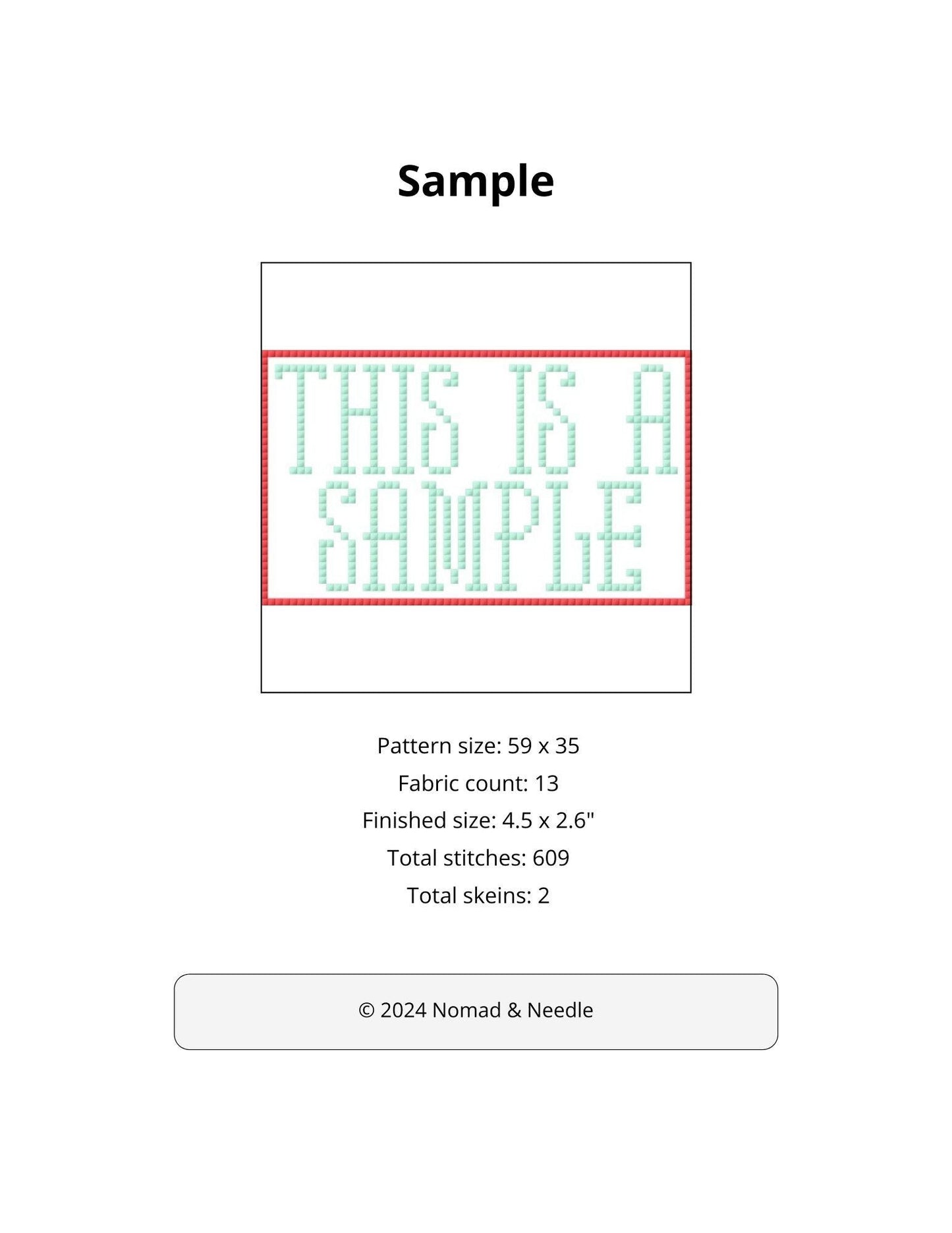 Agitate Cross Stitch Chart: Activist Needlepoint Pattern (Digital Download)