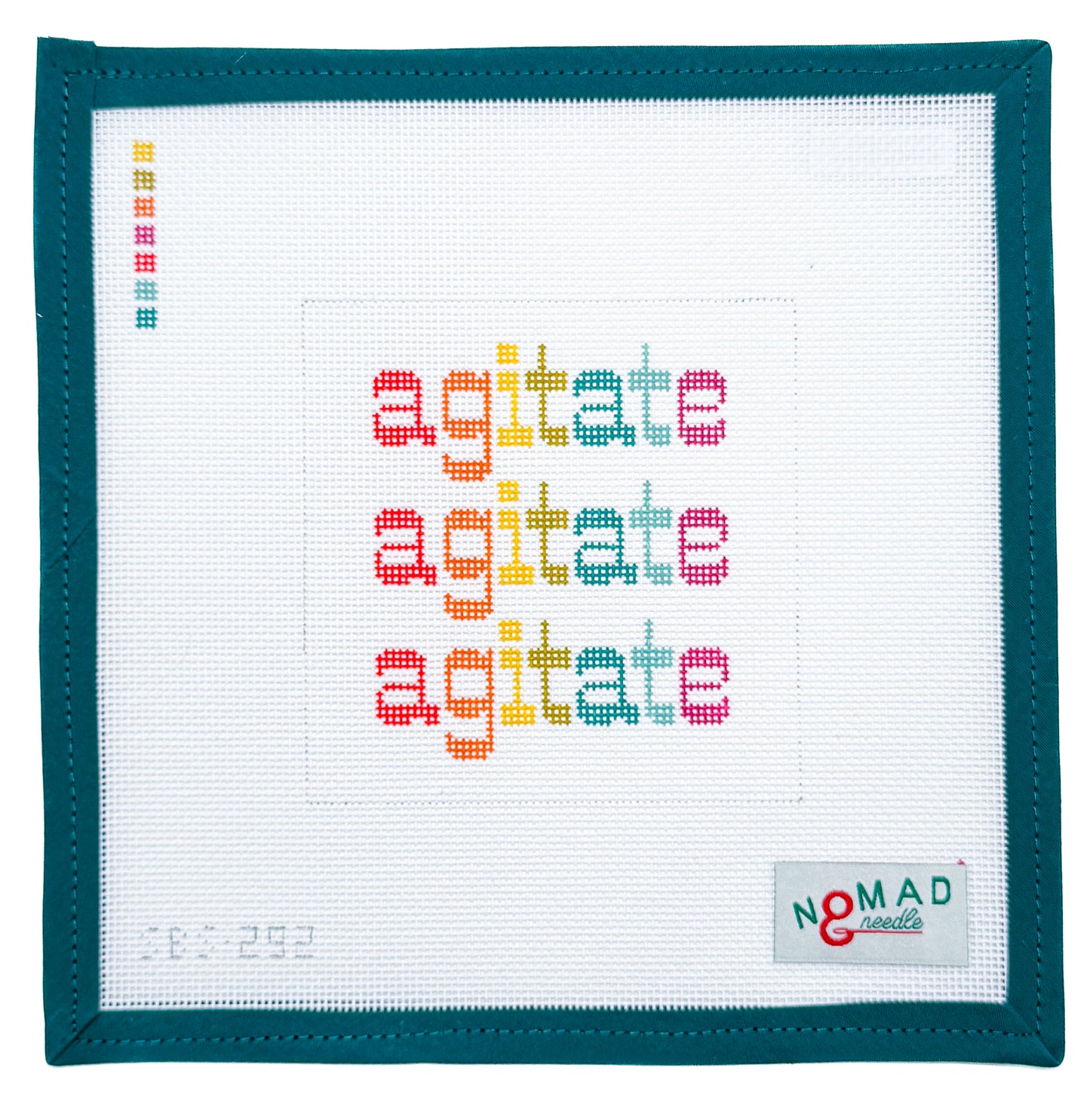 Agitate Agitate Agitate Needlepoint Canvas