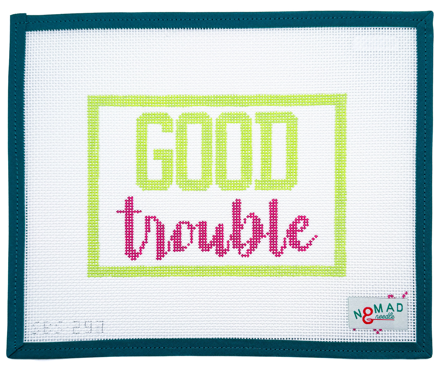 Good Trouble Needlepoint Canvas