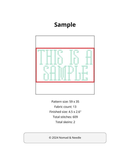 I Have A Glock - Kamala Harris: Digital Stitch Chart